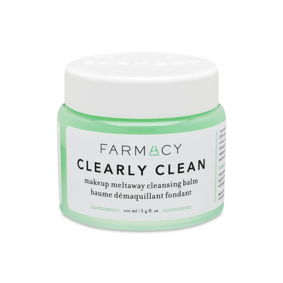 farmacy beauty clearly clean makeup cleansing balm