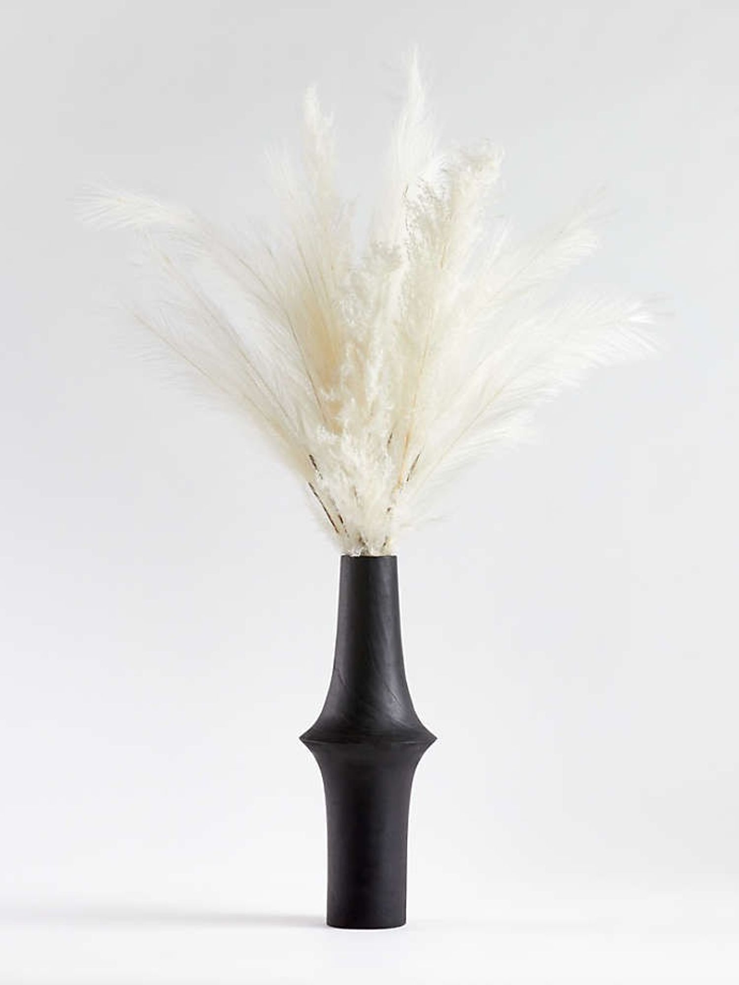 faux ivory pampas grass