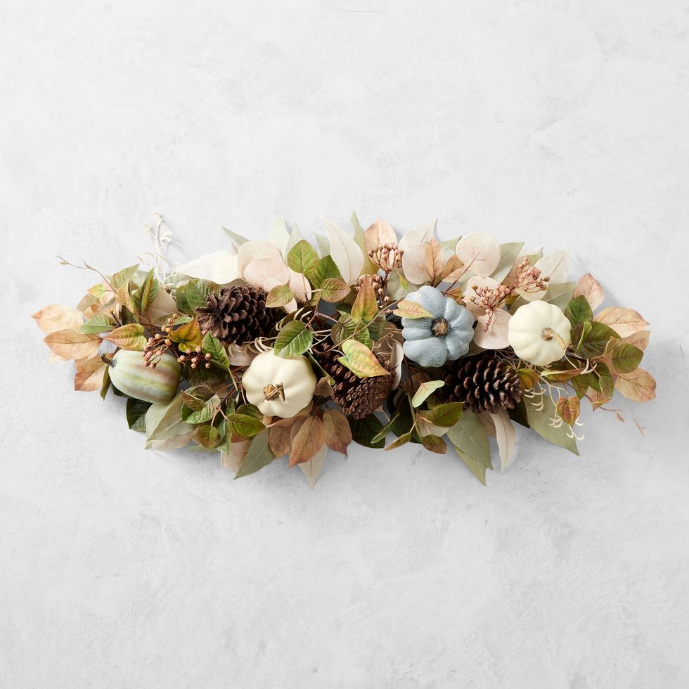 Faux Pumpkin Patch Centerpiece