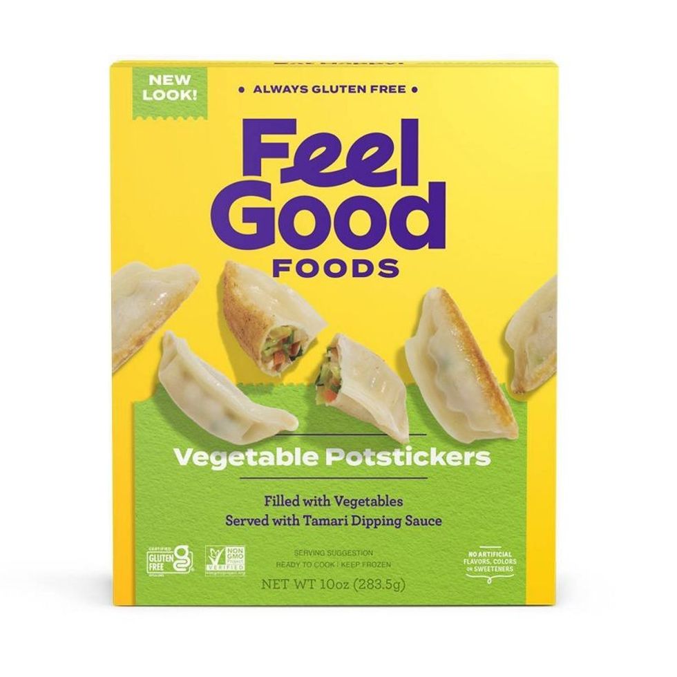 Feel Good Foods Gluten Free Vegan Frozen Vegetable Potstickers