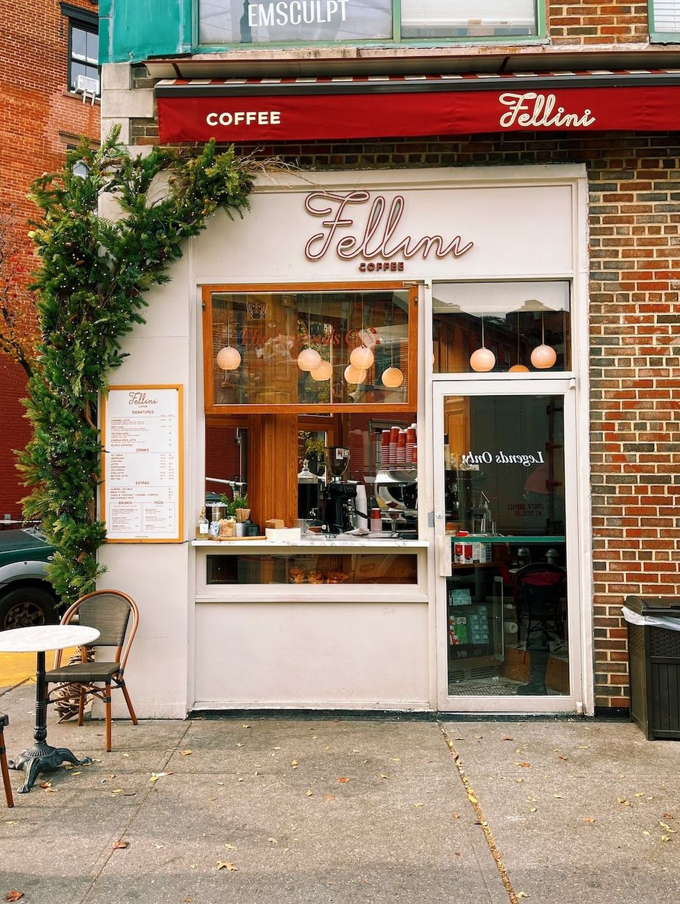 fellini coffee store front
