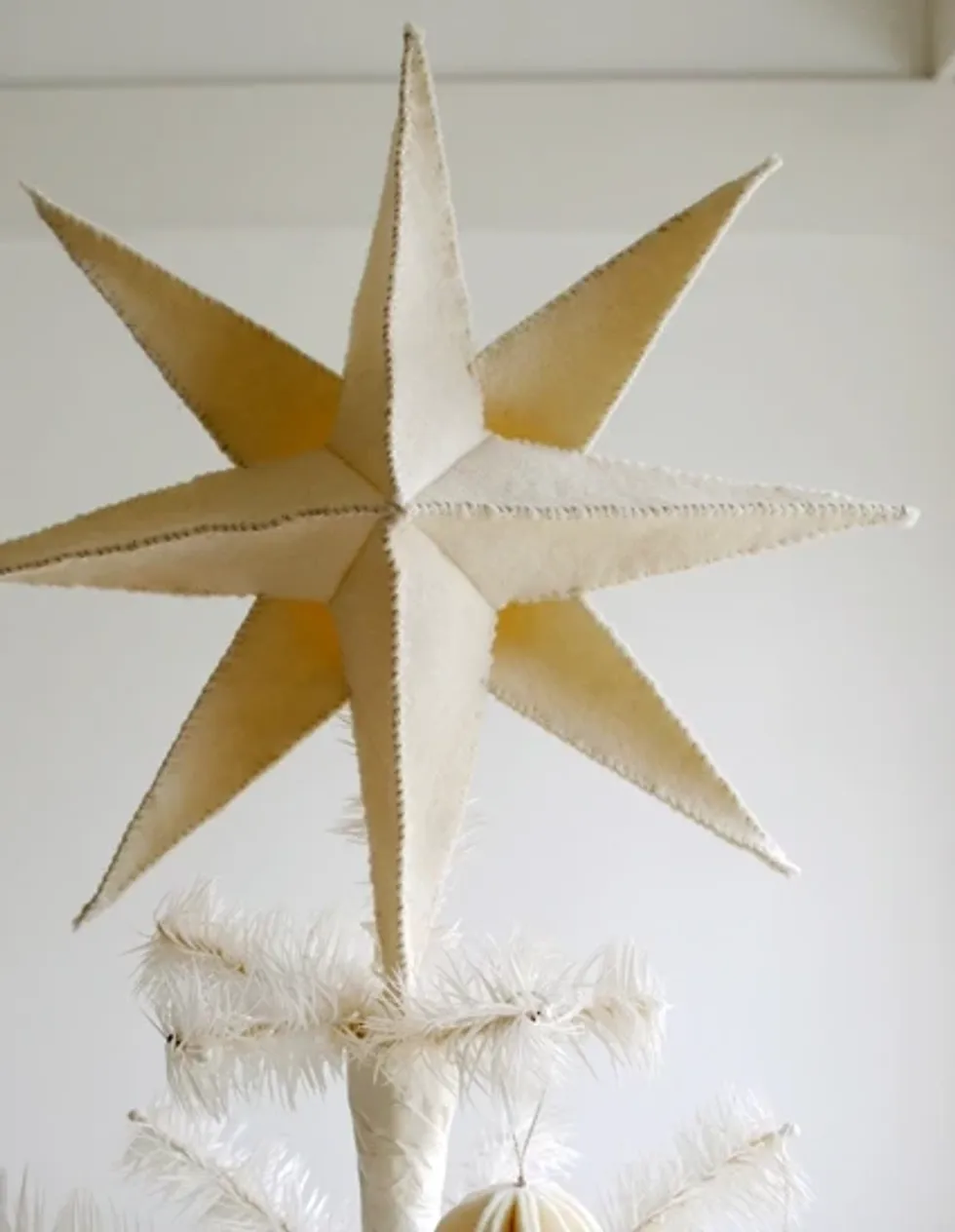 Felt Star Pendant and Tree Topper
