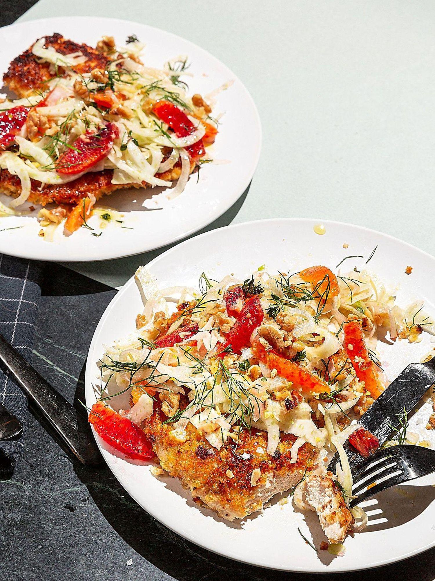 Fennel Salad With Blood Orange, Thyme, and Toasted Walnuts low-carb recipes