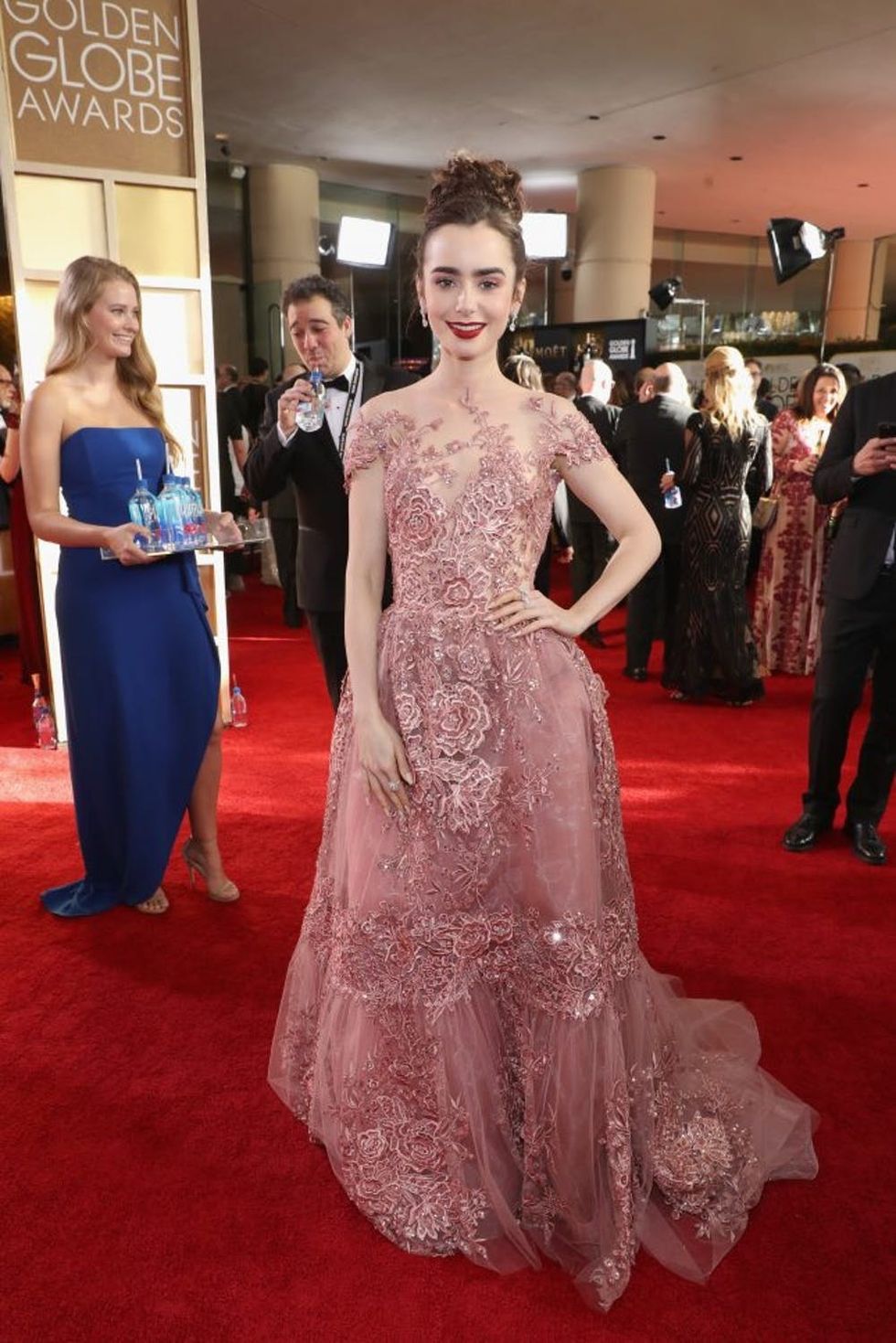 FIJI Water At The 74th Annual Golden Globe Awards