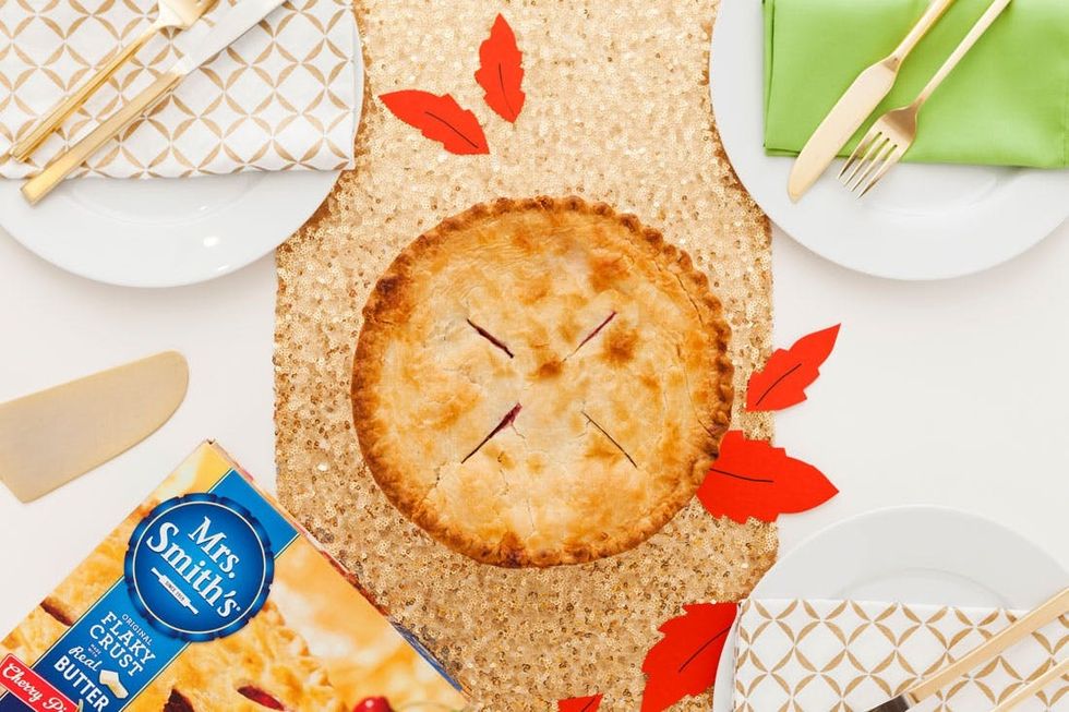 The Best Way to Serve a Pie at Your Friendsgiving Dinner Brit + Co