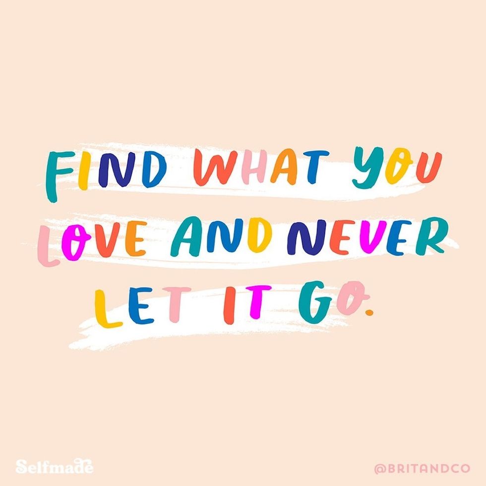 find out what you love