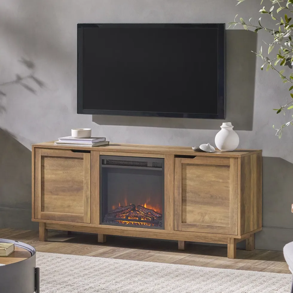 Fireplace TV Stand