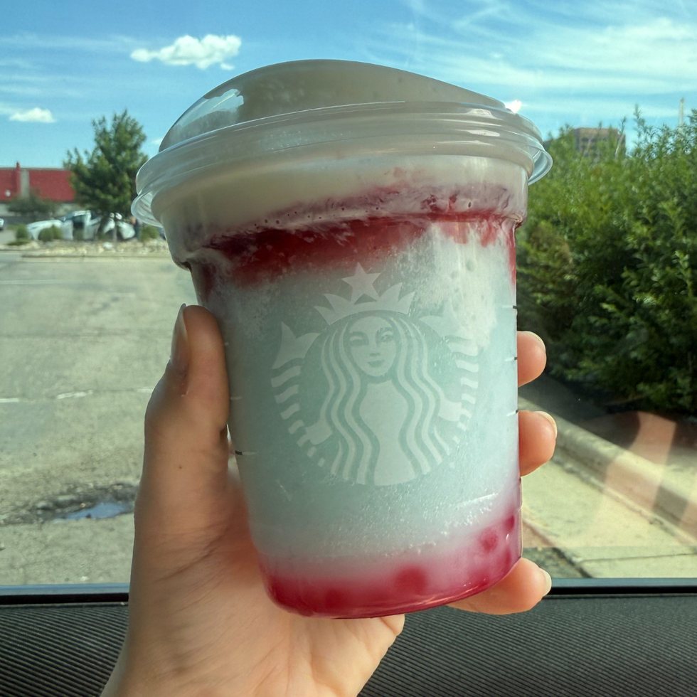 Firework Frappuccino \u200b\u200bStarbucks