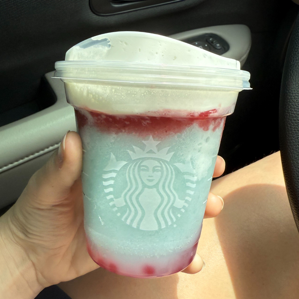 Firework Frappuccino \u200b\u200bStarbucks
