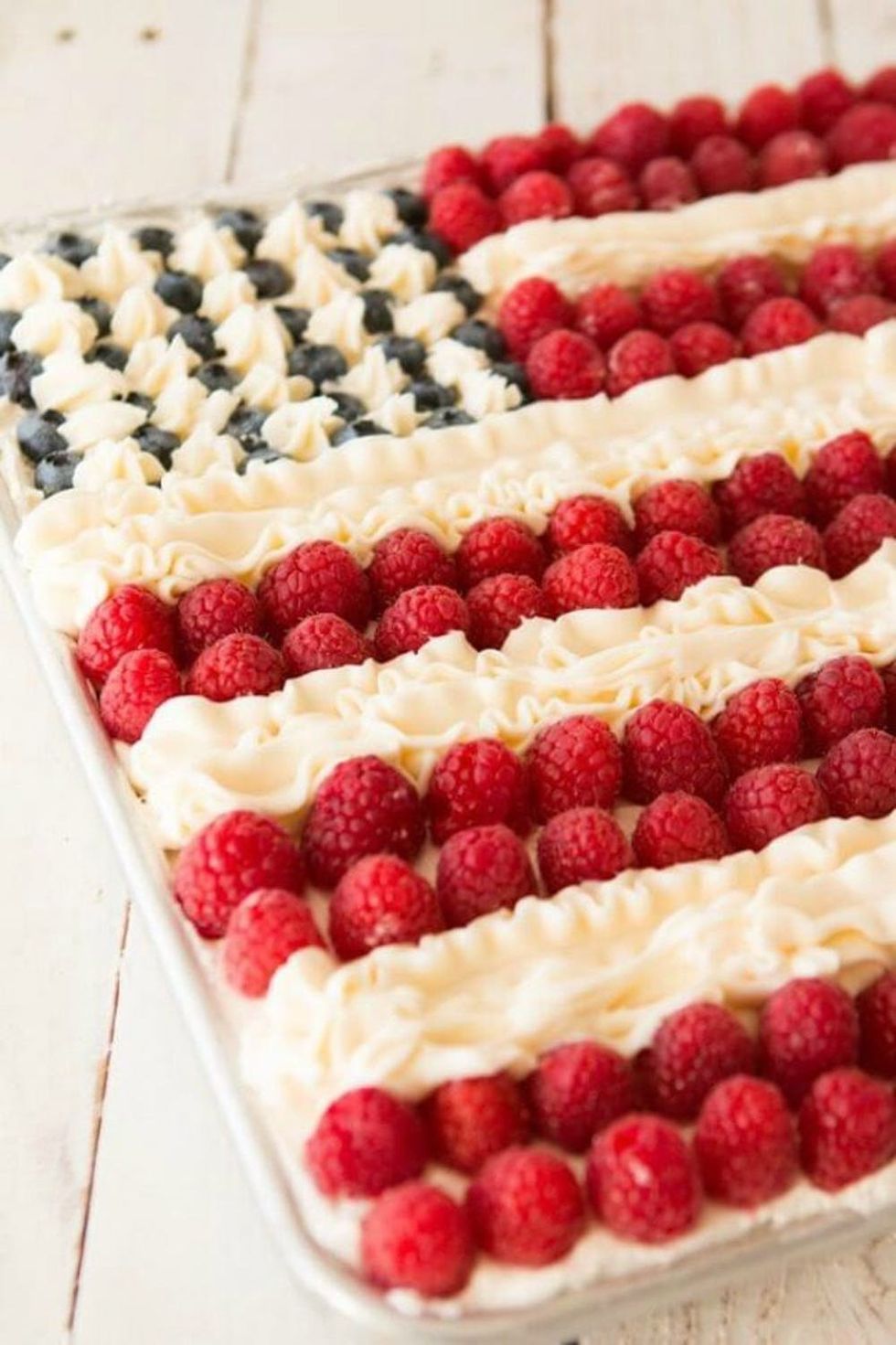 Flag cake