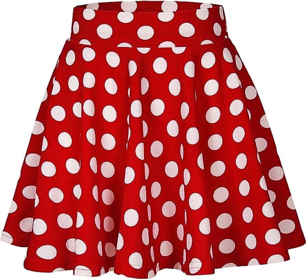 Flared Mini Skater Skirt