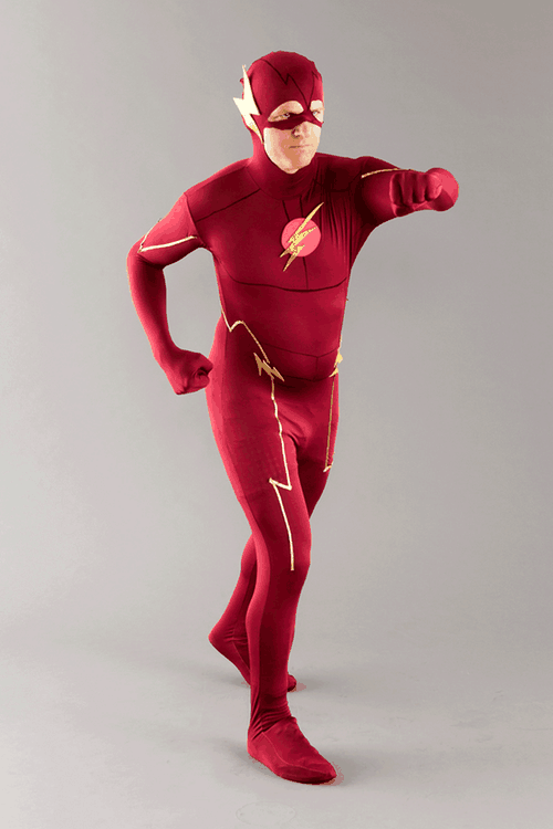 Flash Halloween Costume Gif