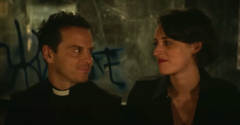 Fleabag and The Priest on Fleabag