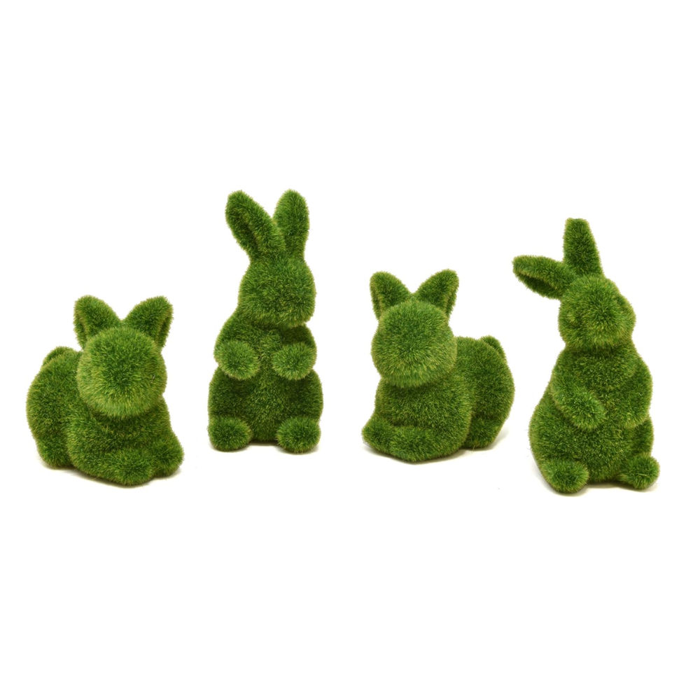 Flocked Bunnies