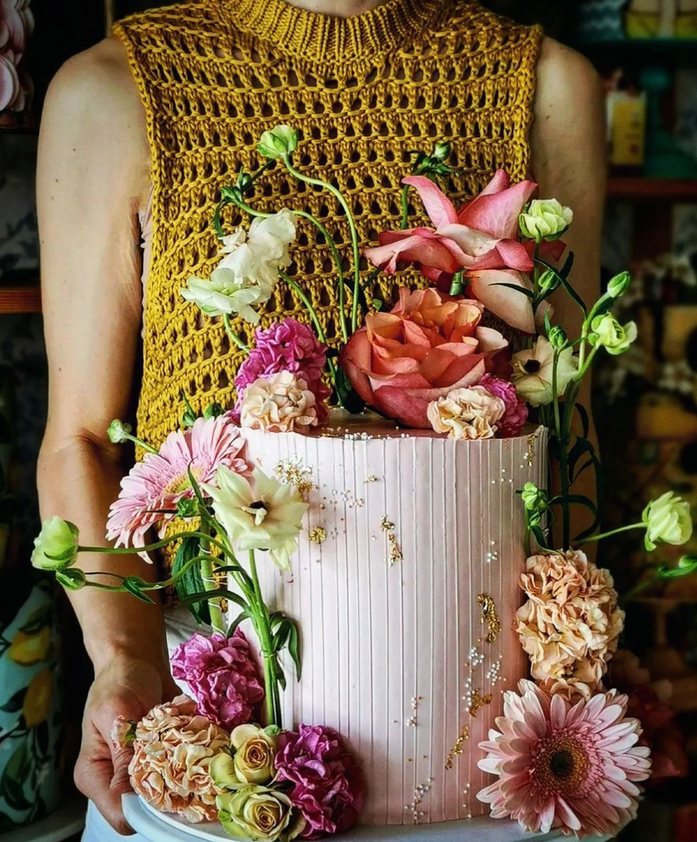 floral cake