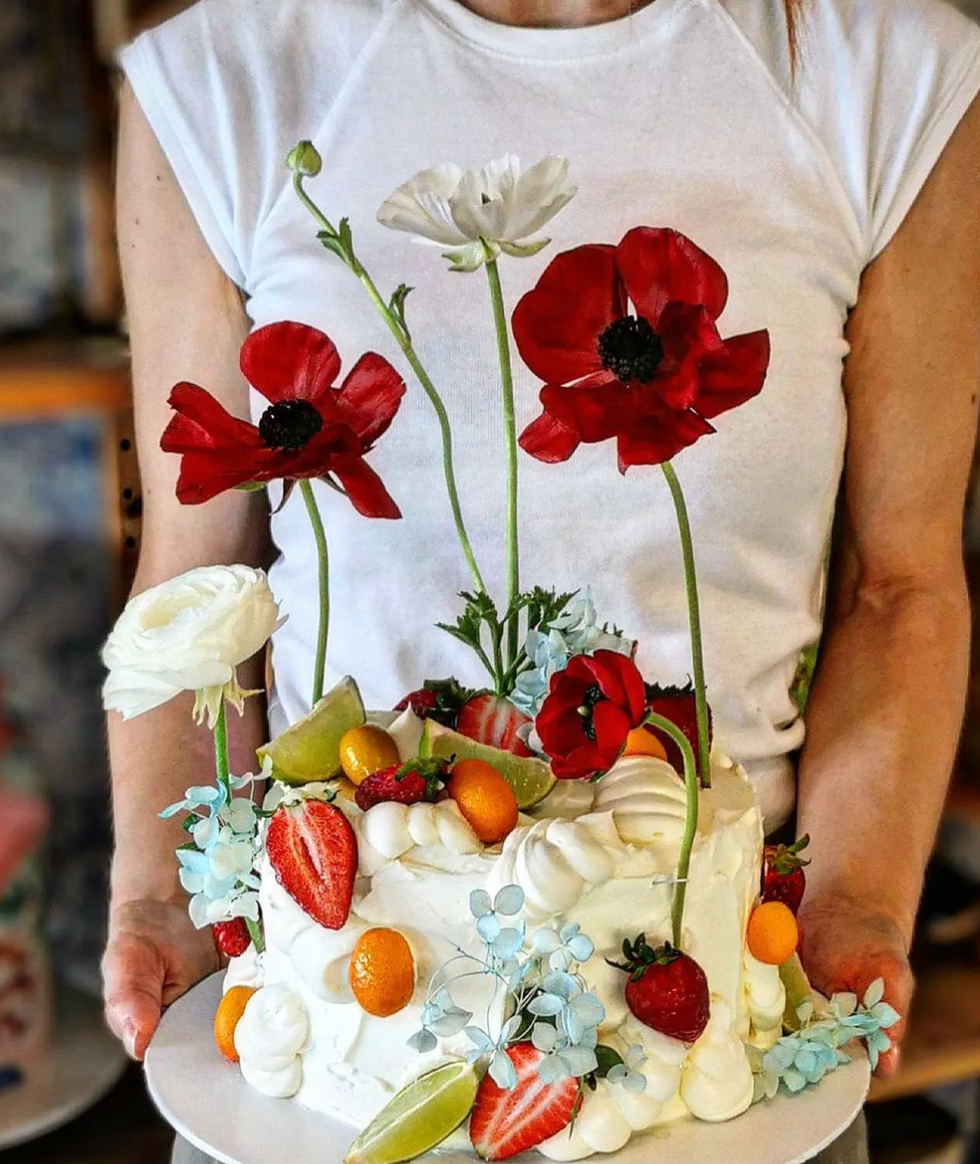 floral cake