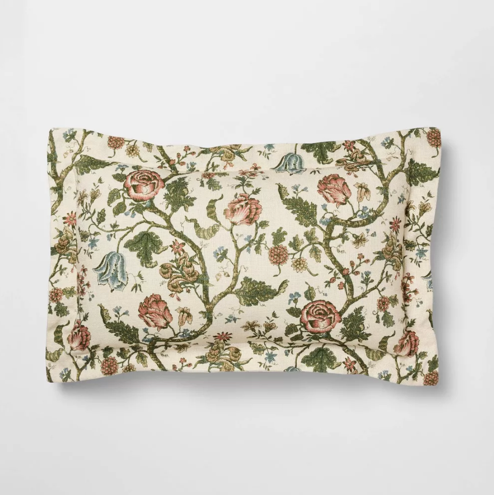 floral pillow