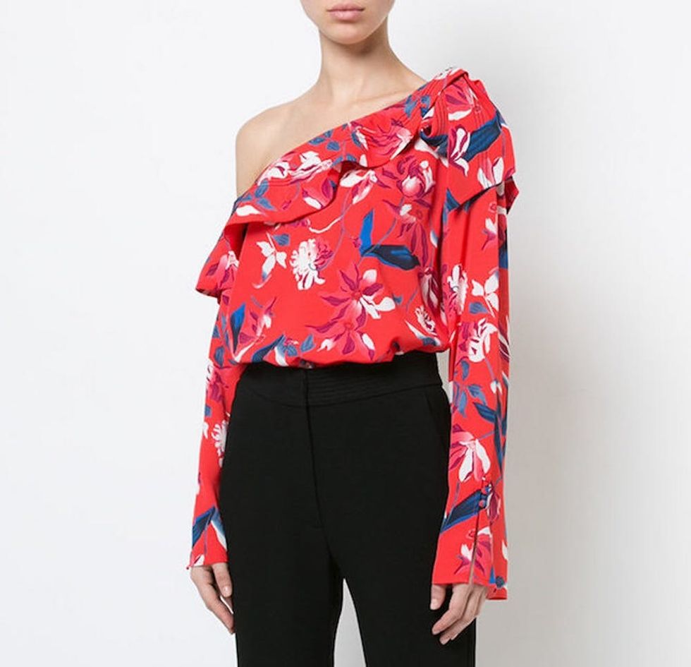 Floral Print Blouse