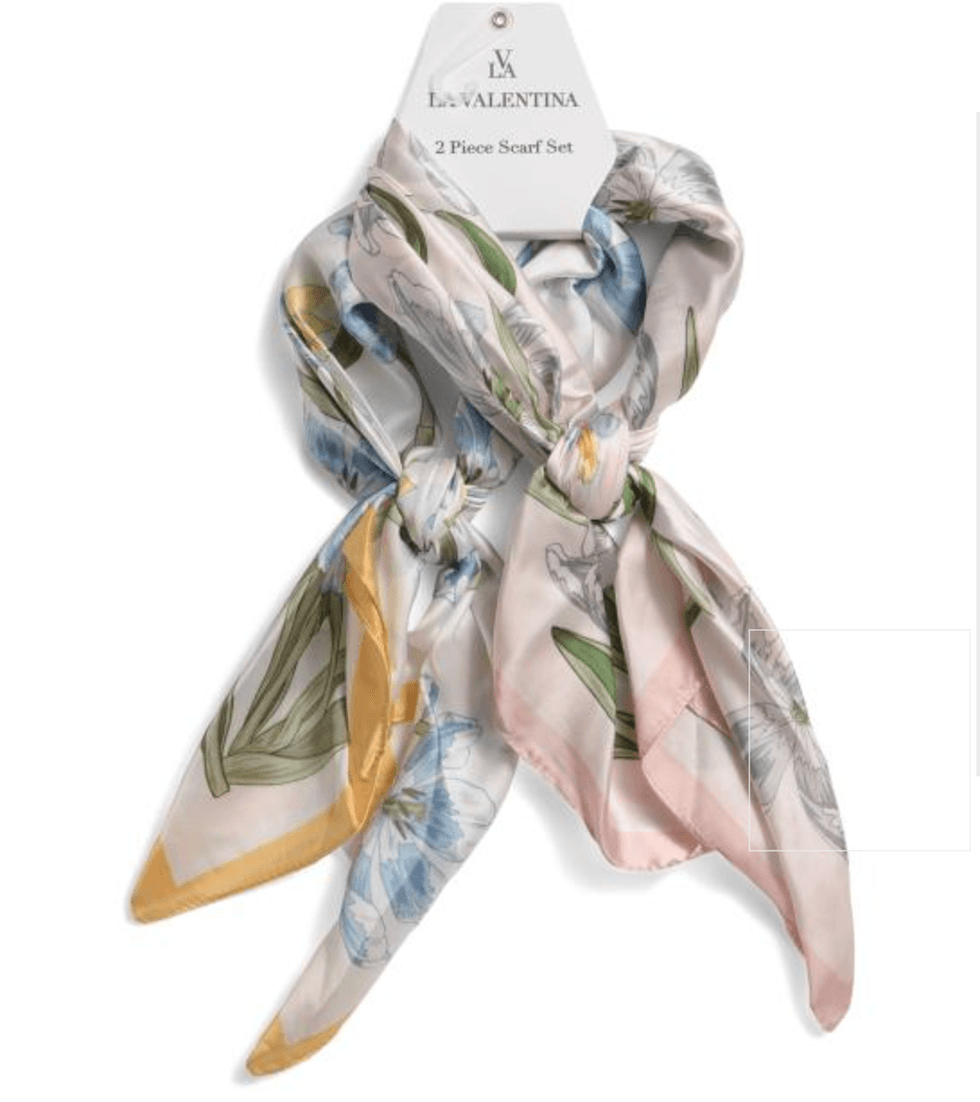 floral scarf