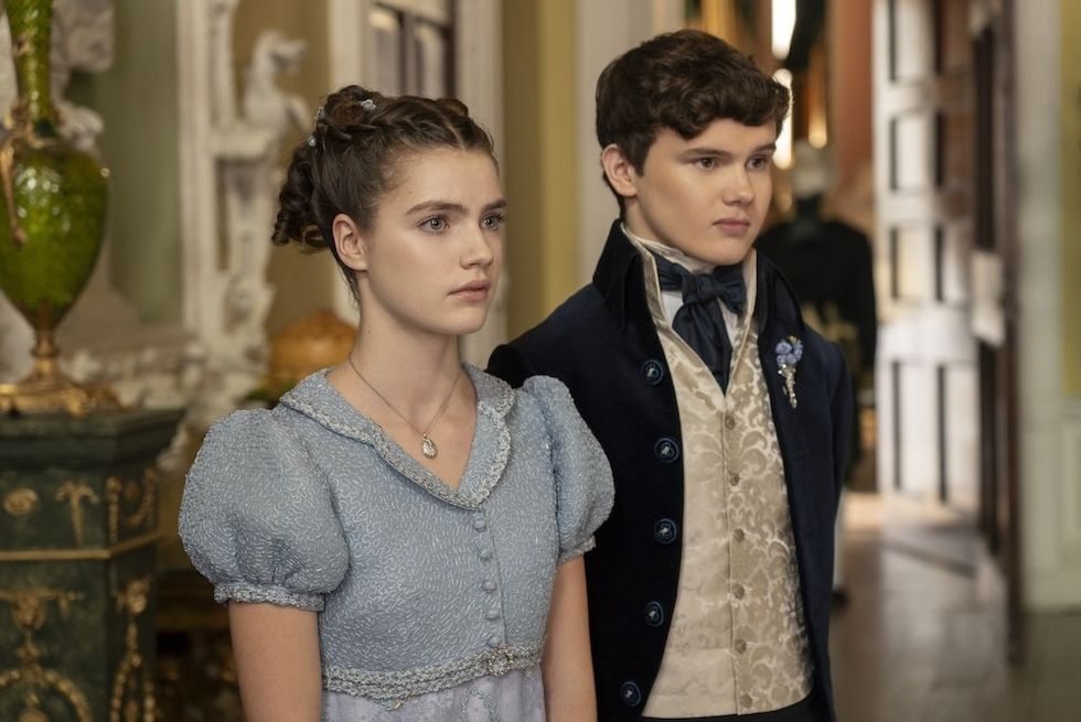 florence hunt as hyacinth bridgerton