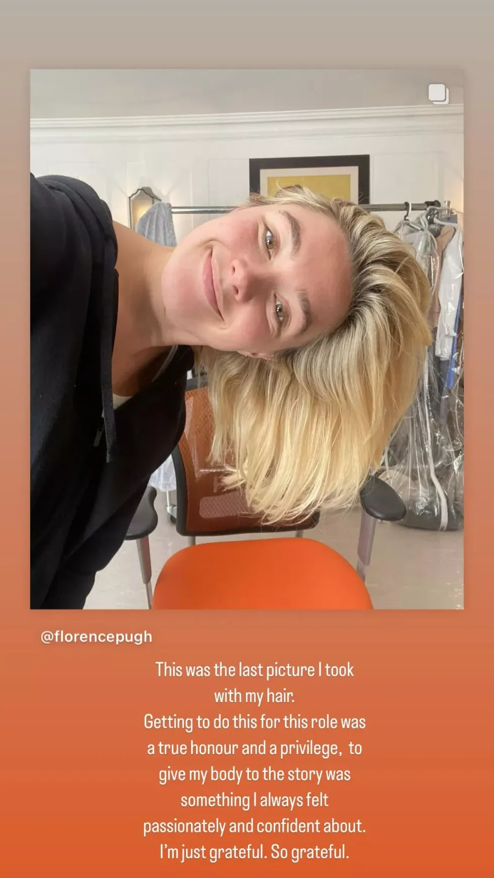 florence pugh shaved head