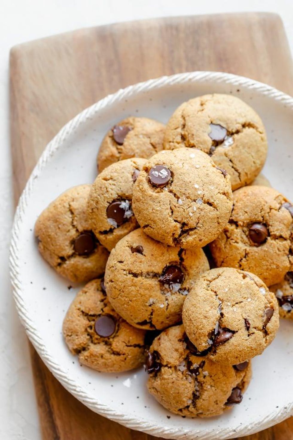 Flourless Chocolate Chip Cookies