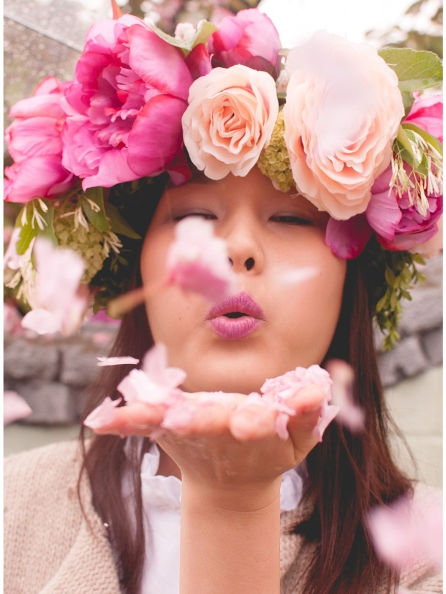 flower crowns Flower DIYs