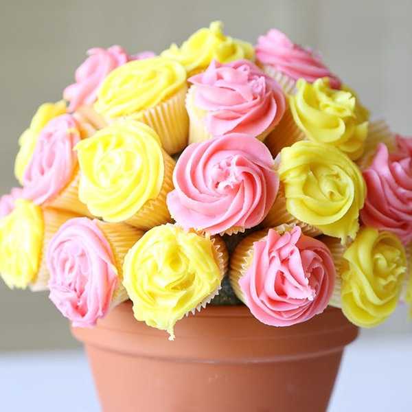 Flower Cupcake Bouquet