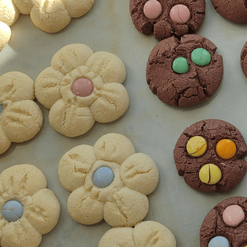 Flower Shaped Cookies