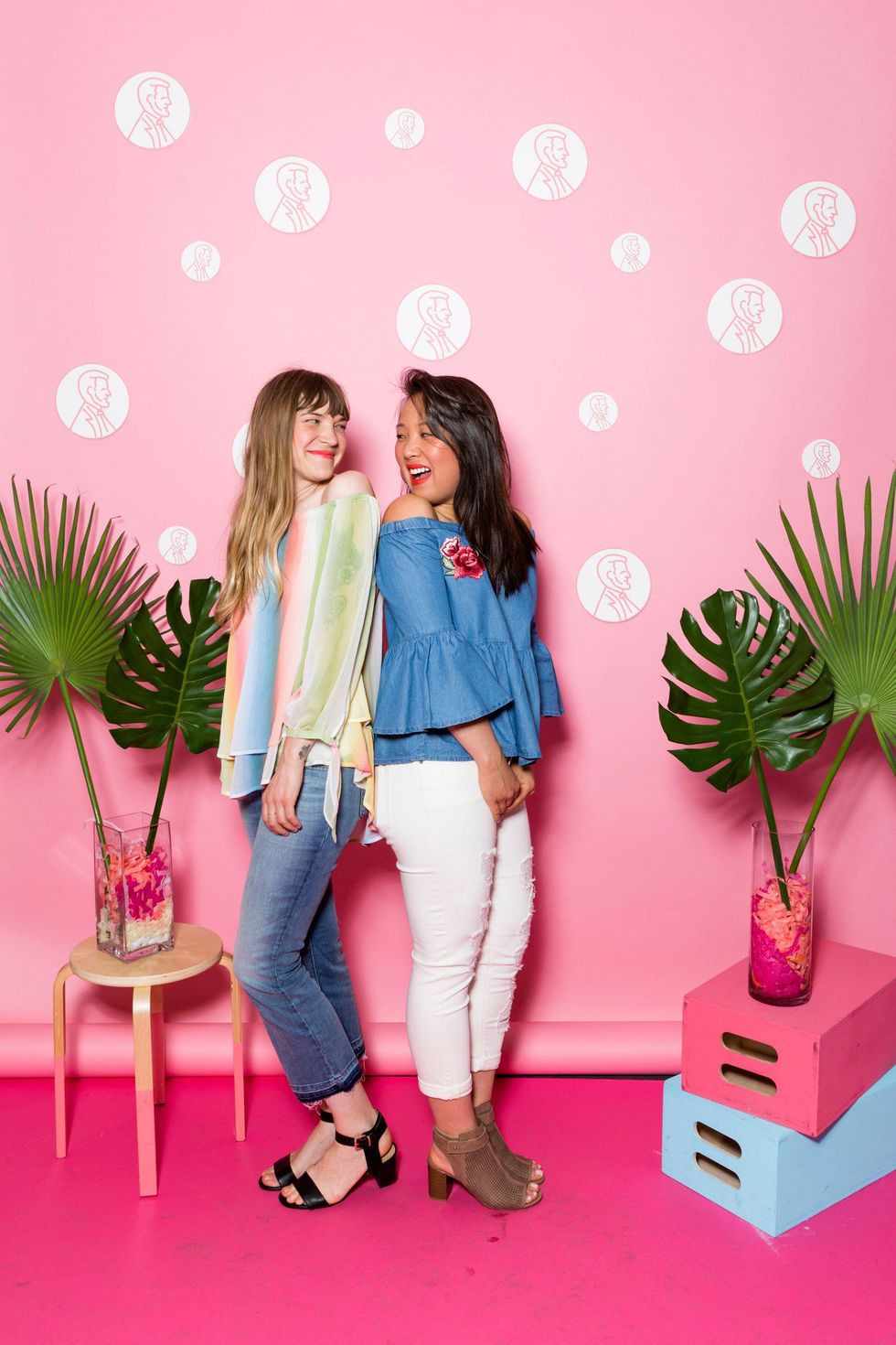 flowy tops with skinny jeans