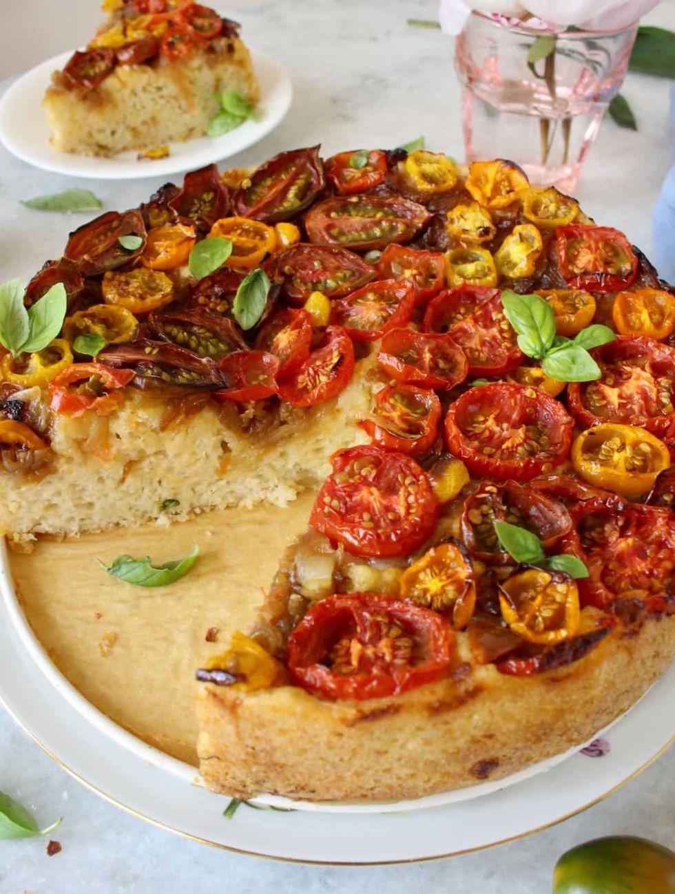Fluffy Garden Focaccia Recipe
