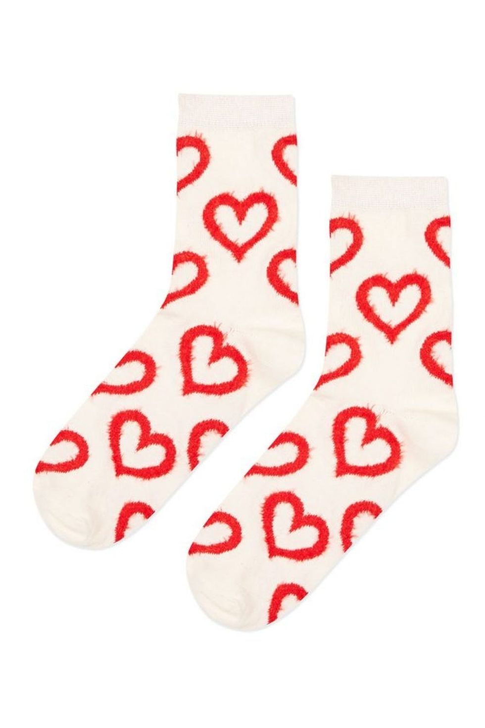 fluffy-heart-socks