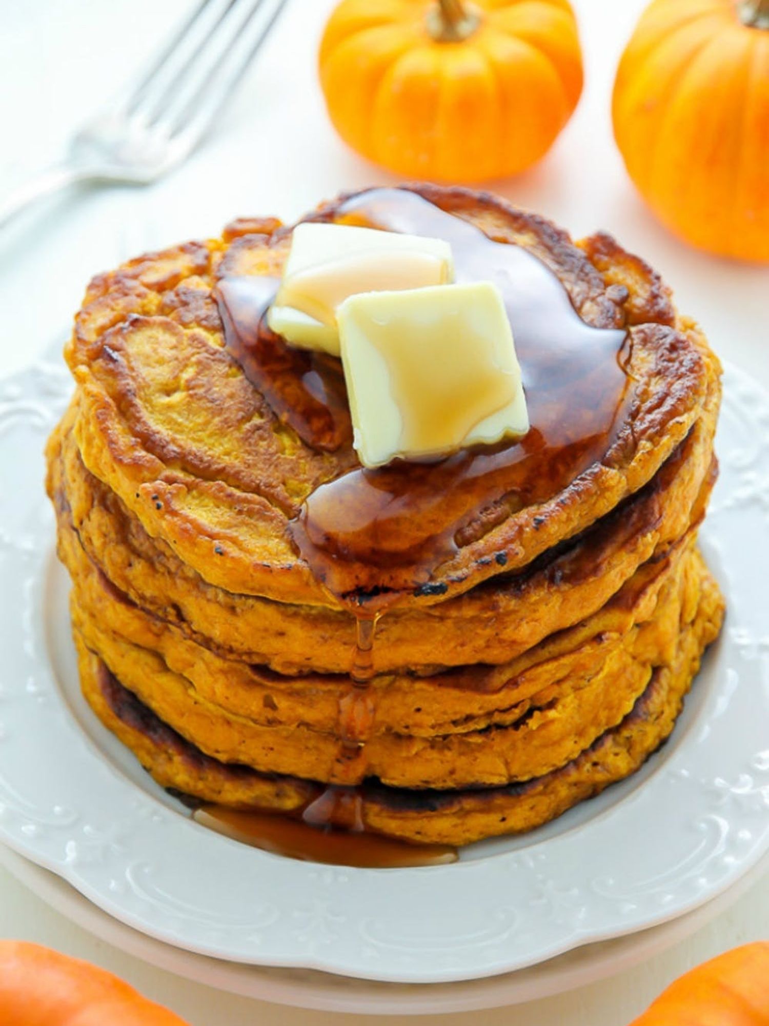 Fluffy Pumpkin Pancakes