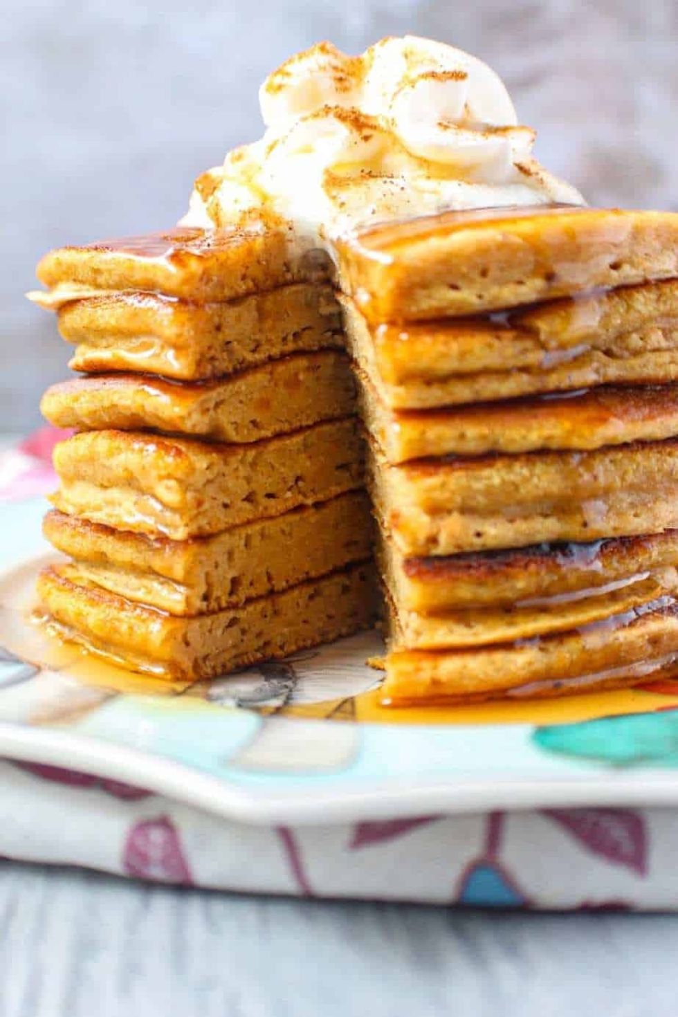 Fluffy Sweet Potato Pancakes