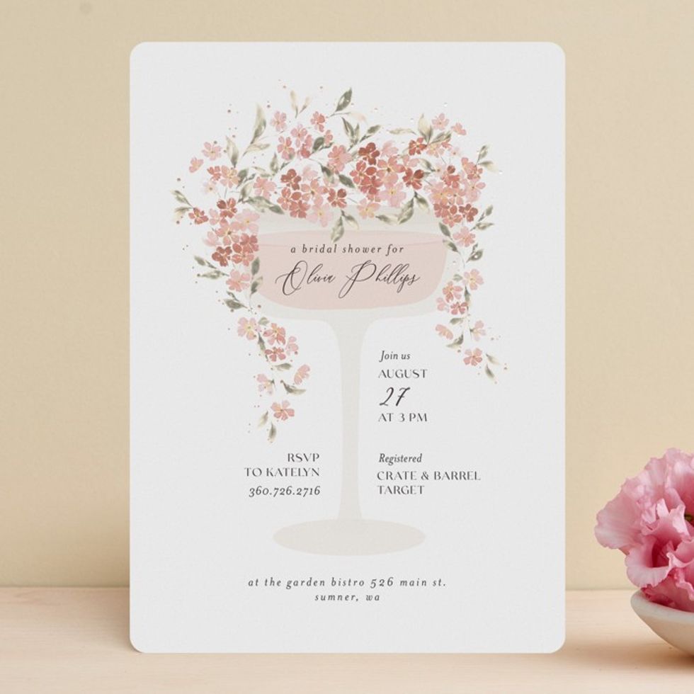 Foil-Pressed Wedding Invitations