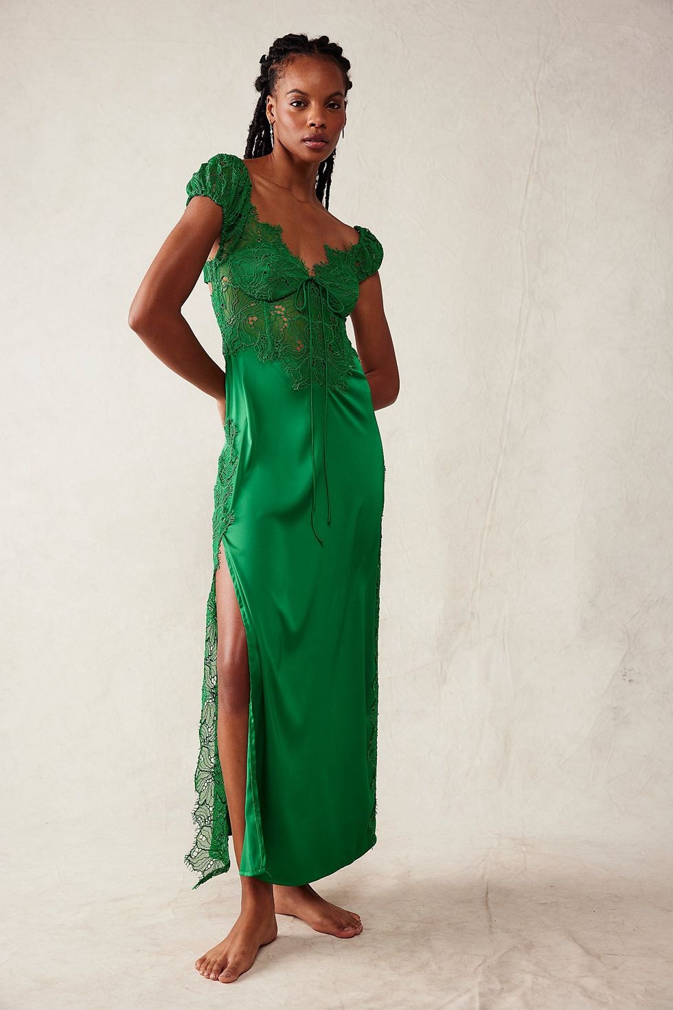 For Love & Lemons Casey Maxi Dress