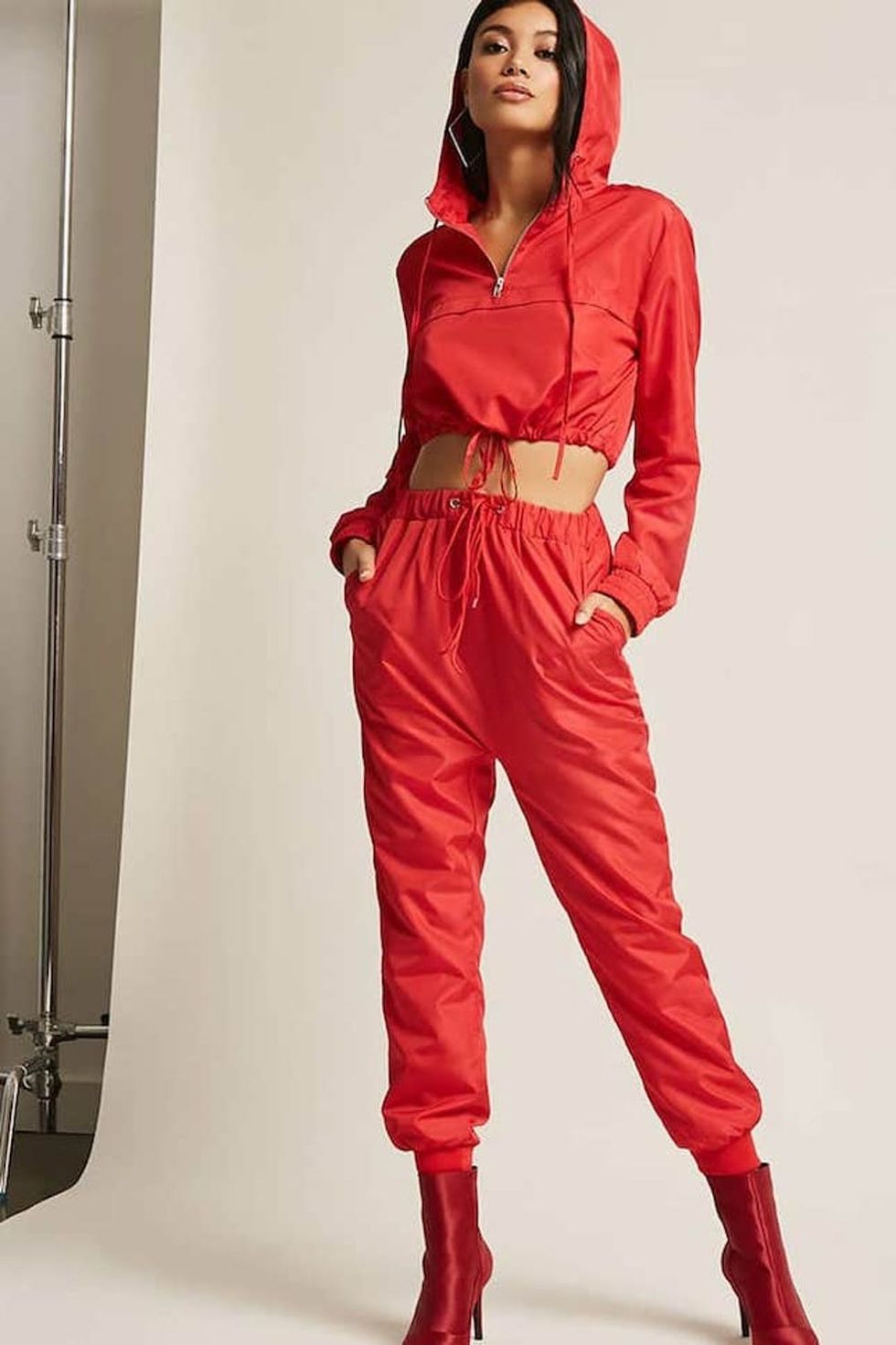 Forever 21 Anorak Jacket and Jogger Set