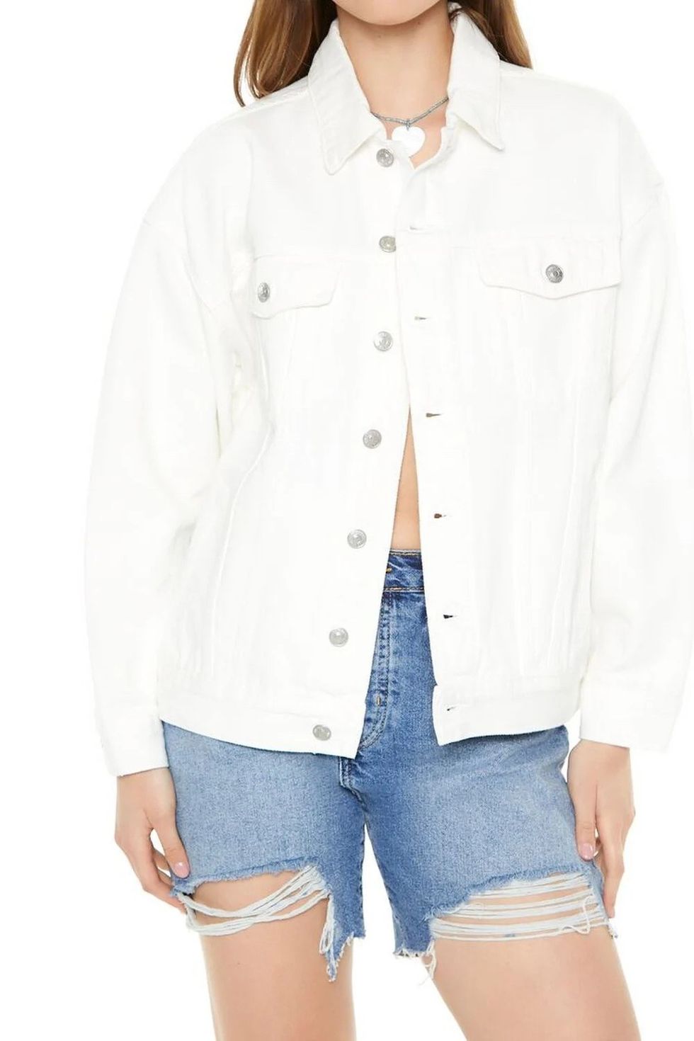 Forever 21 Oversized Denim Jacket
