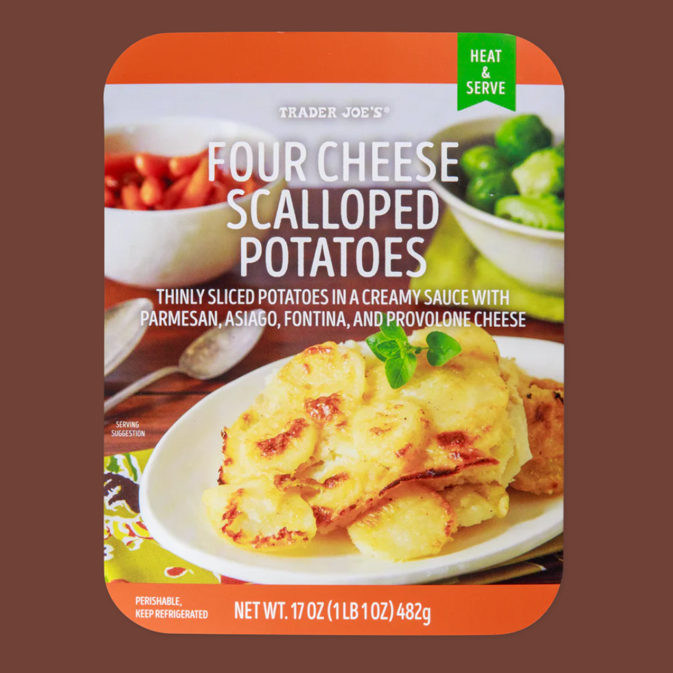 Four Cheese Scalloped Potatoes