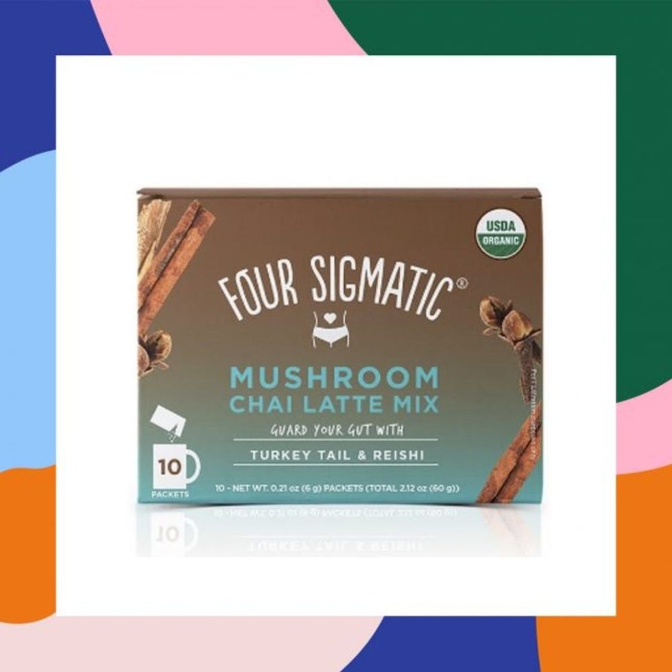 four sigmatic mushroom chai latte mix