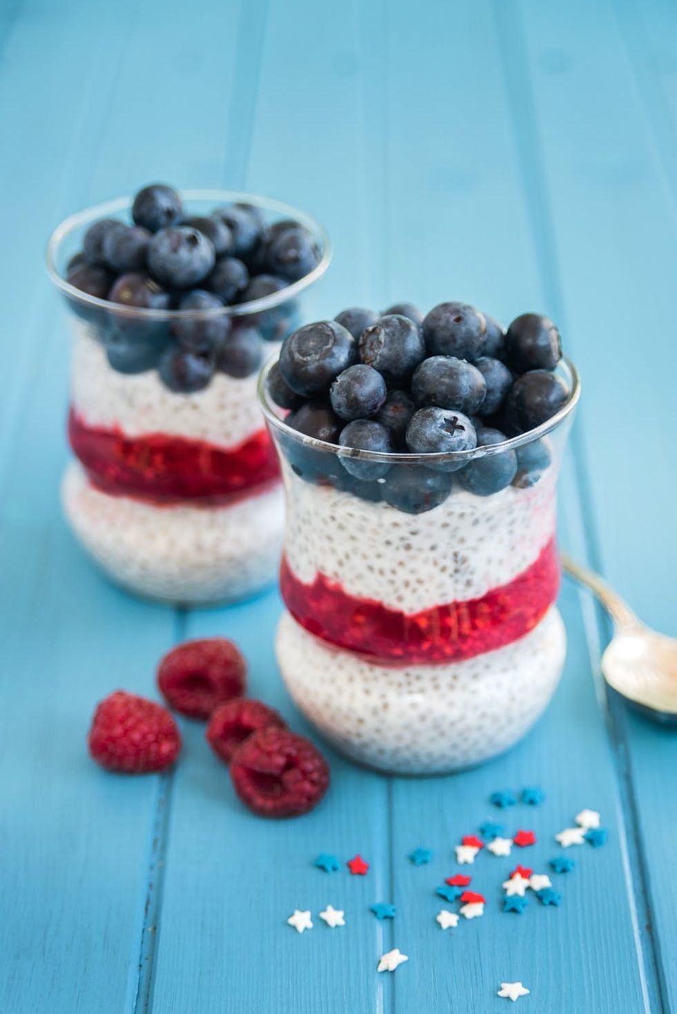 Fourth of July Chia Pudding Chia Seed recipes