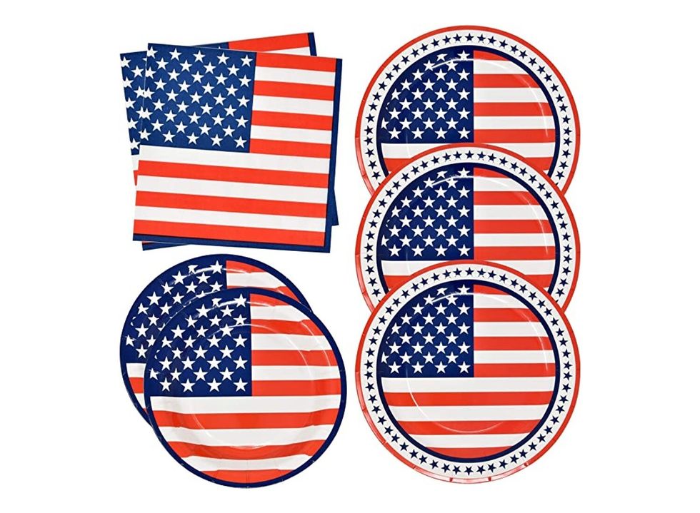 Fourth of July Paper Plates