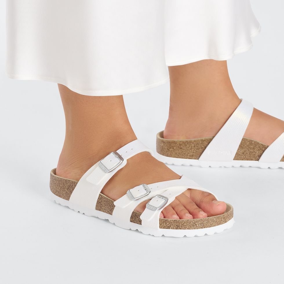 Franca Birko-Flor Embossed Sandals