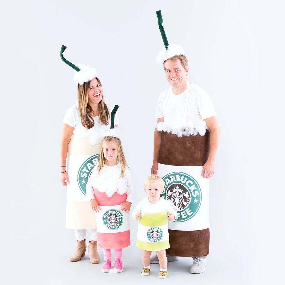 Frappes Family Halloween Costume