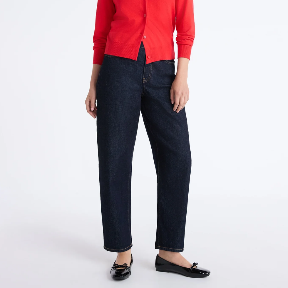 Free Assembly Barrel Leg Jeans