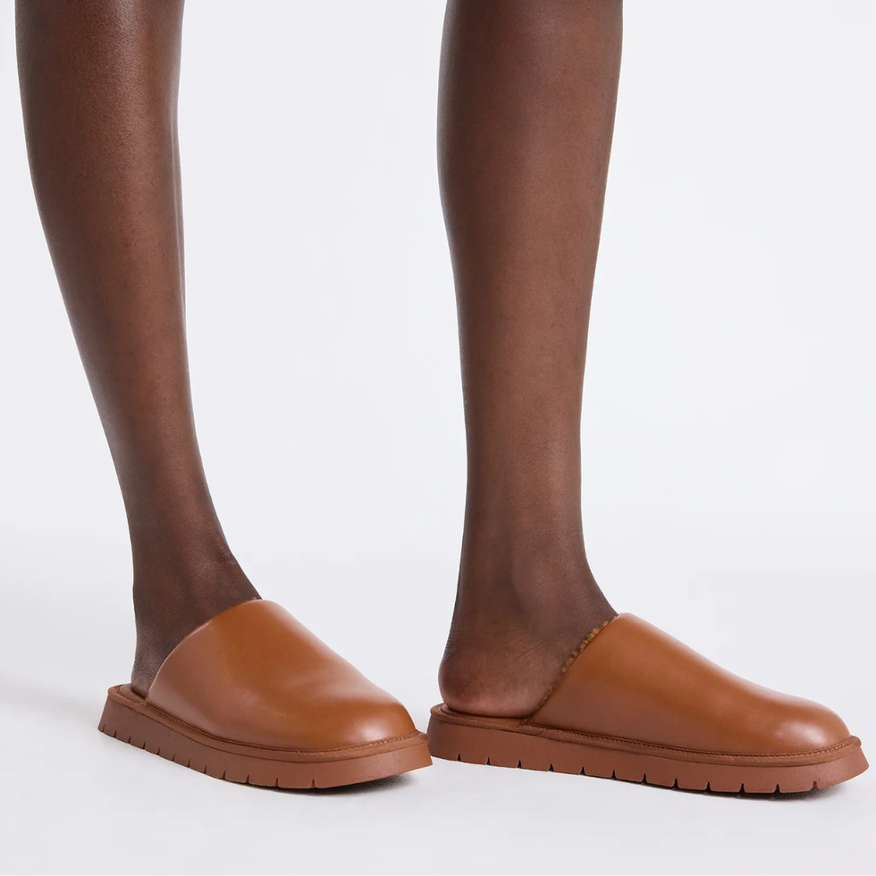 Free Assembly Faux Leather Mules