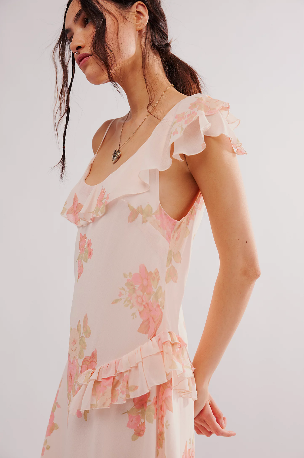 Free People Alma Midi Dress