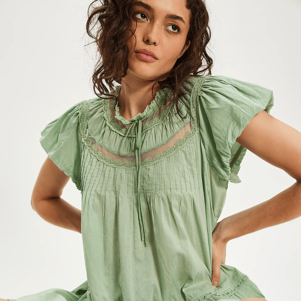 Free People Clarise Mini Dress