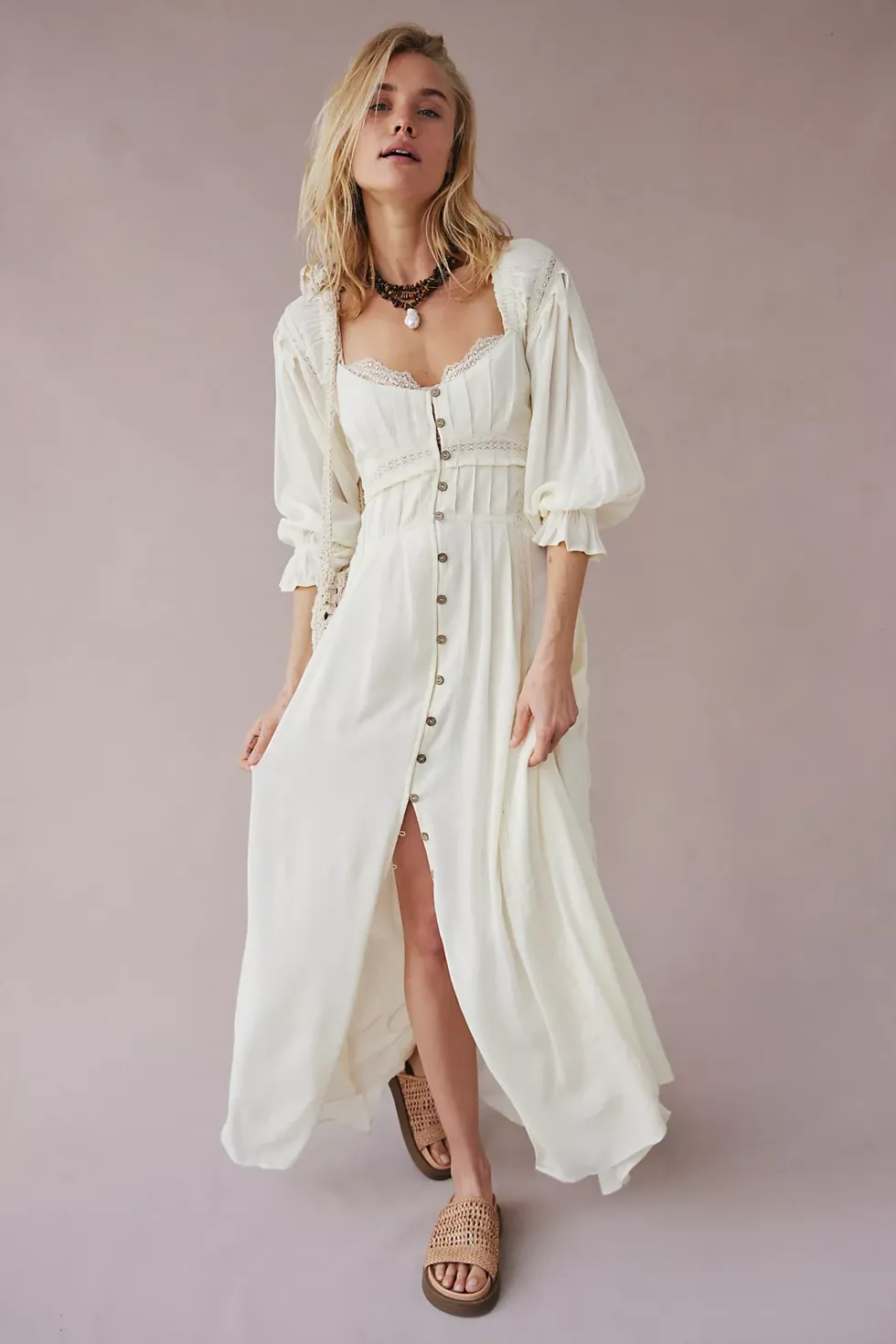 Free People Magdalia Maxi Dress
