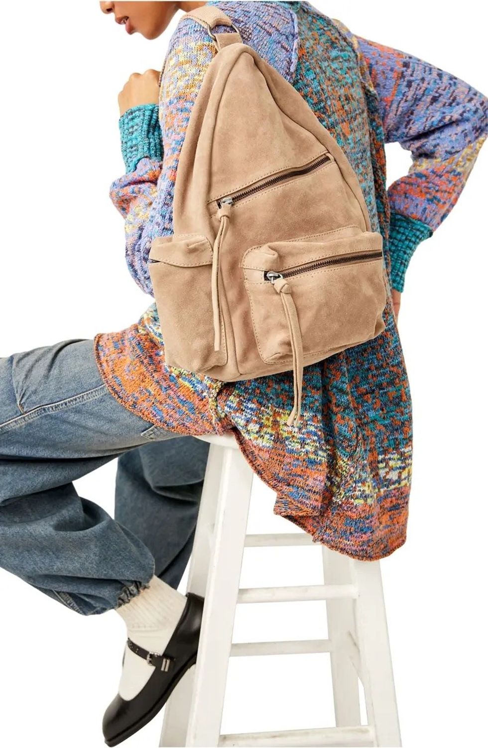 Free People Oxford Slingback work bag